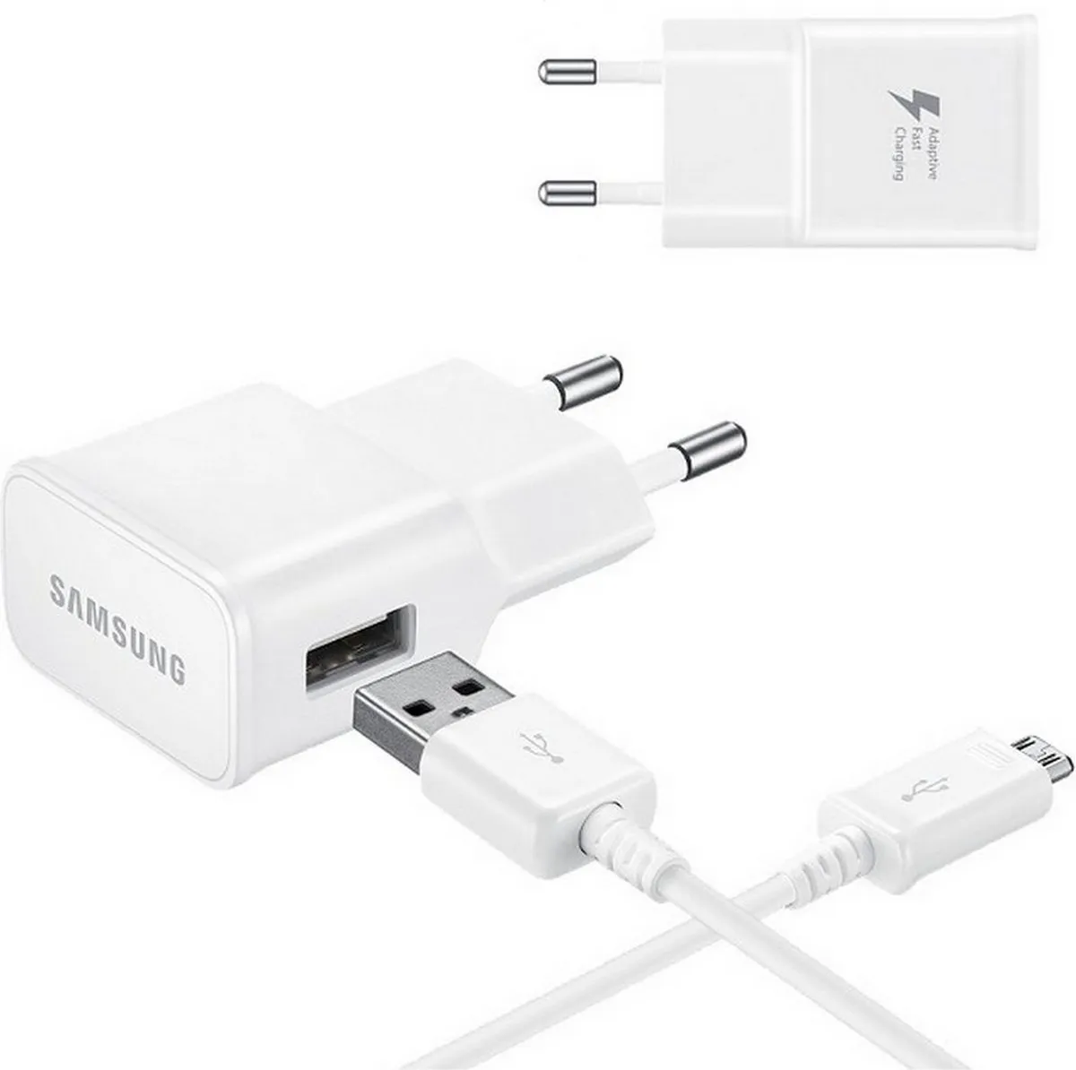 Samsung Adaptive Fast Charger USB-A naar Micro USB 15W