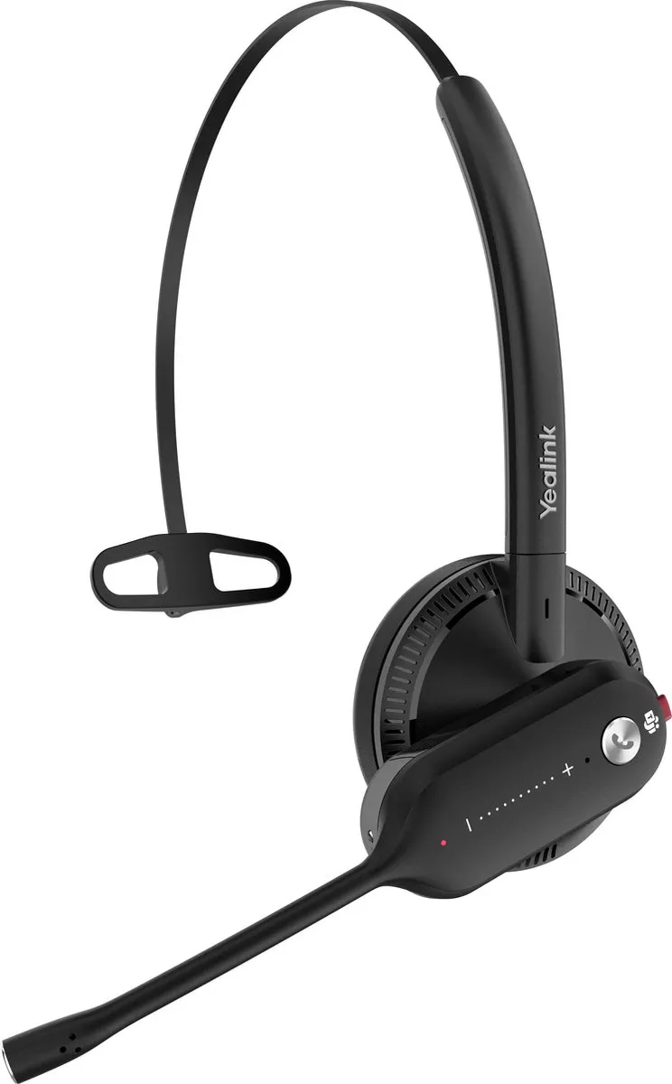 Yealink WH67 DECT Headset UC - Zwart