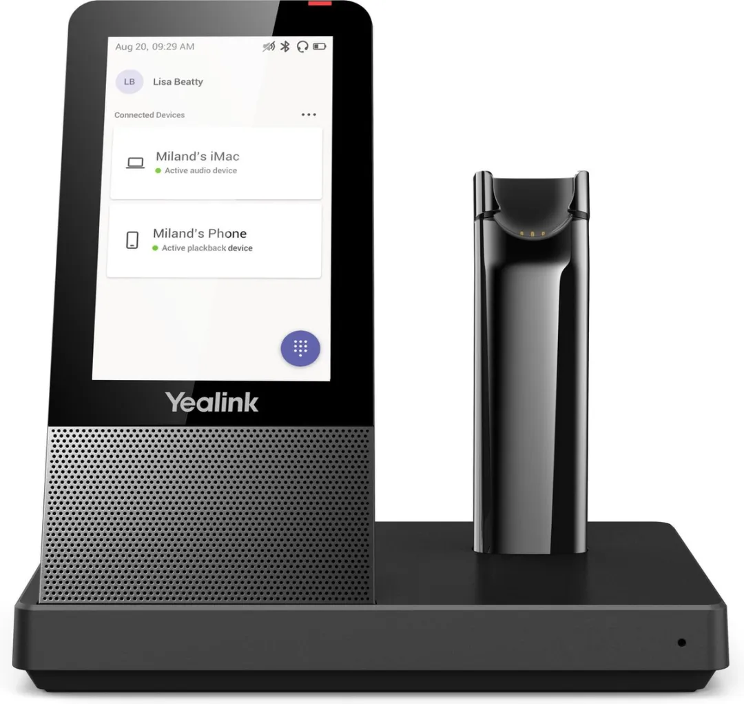 Yealink WH67 DECT Headset UC - Zwart