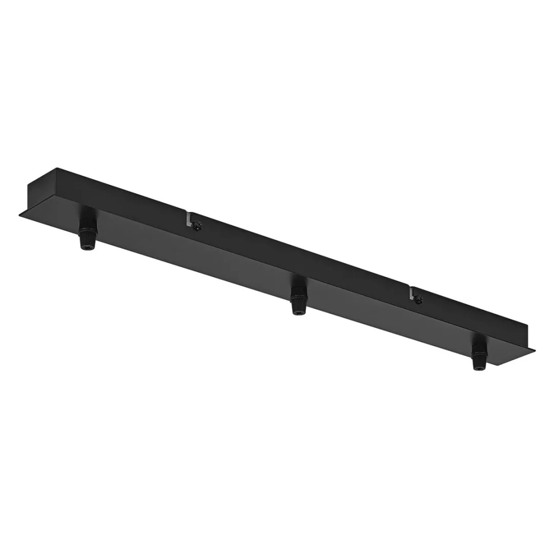 Osram Vintage 1906 Hanglamp Triple Canopy Linear - Zwart