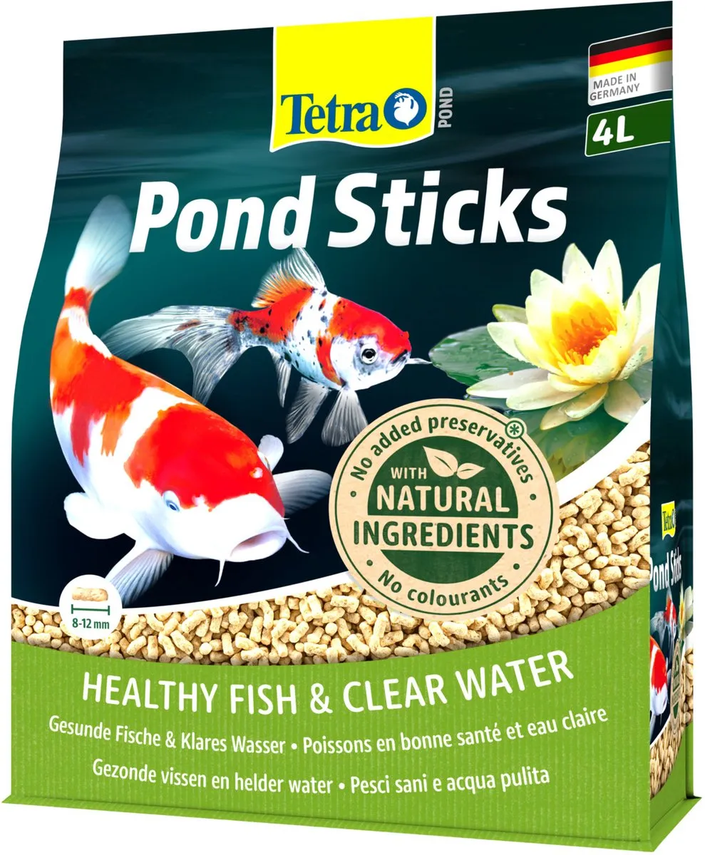 Tetra Pond Sticks Visvoer - Tuinvijvervissen - 4 L