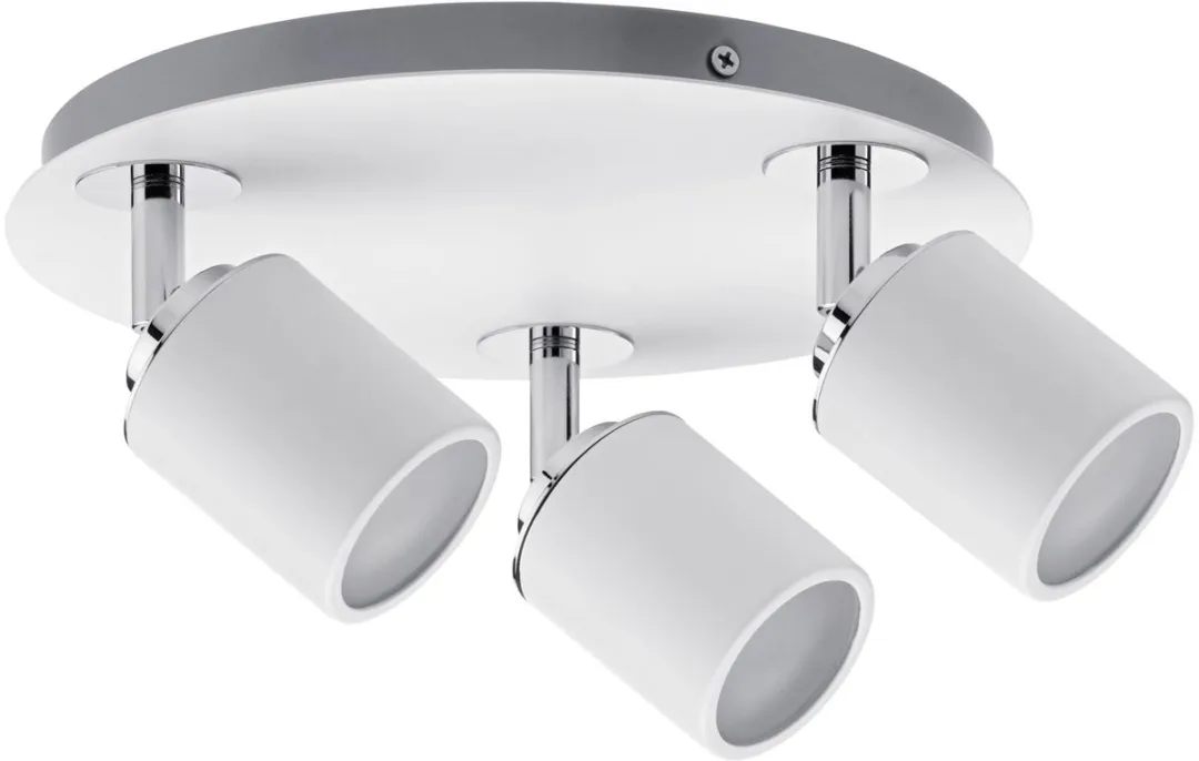Paulmann Spotlight Tube IP44 GU10 230V - 3x10W - Wit/Chroom