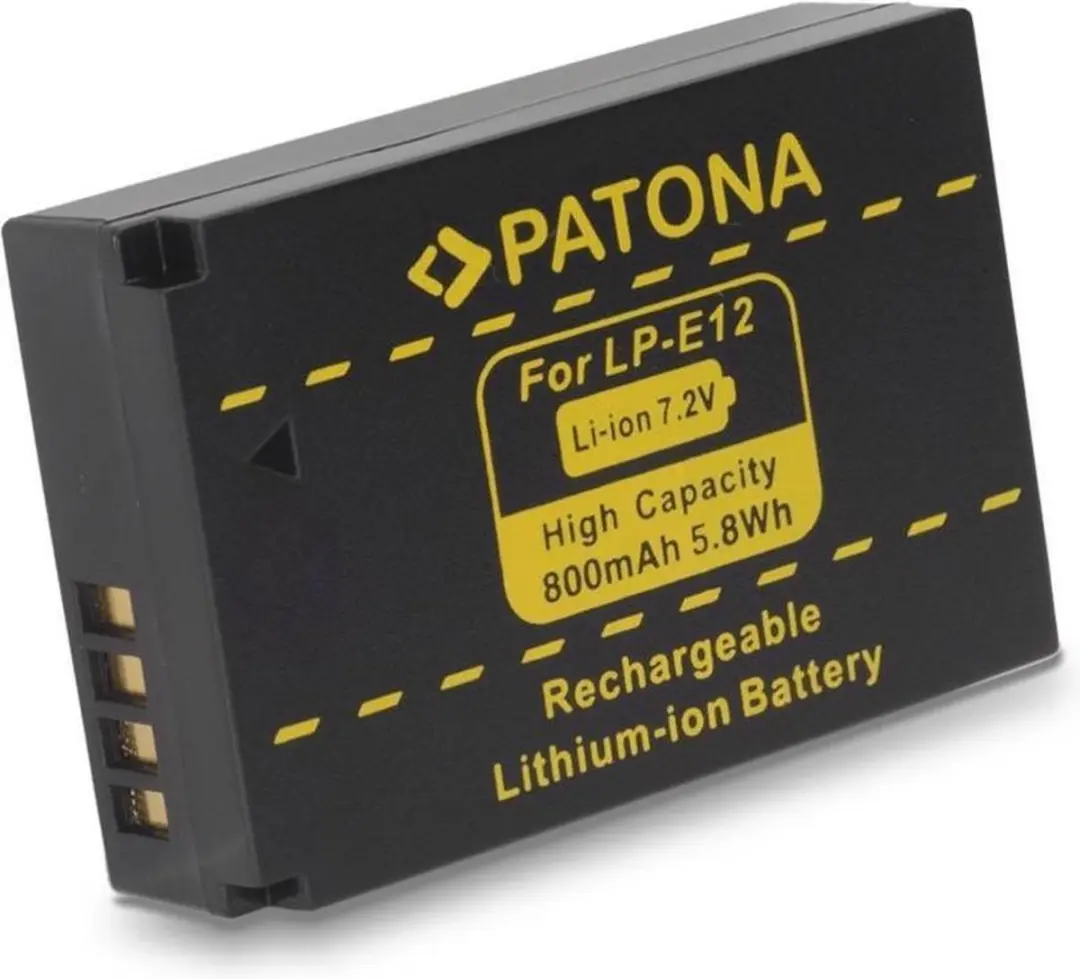 Patona LP-E12 Accu voor Canon