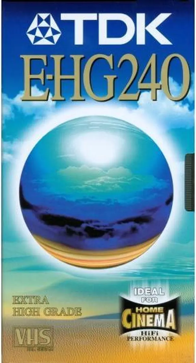 VHS TDK E-HG 240