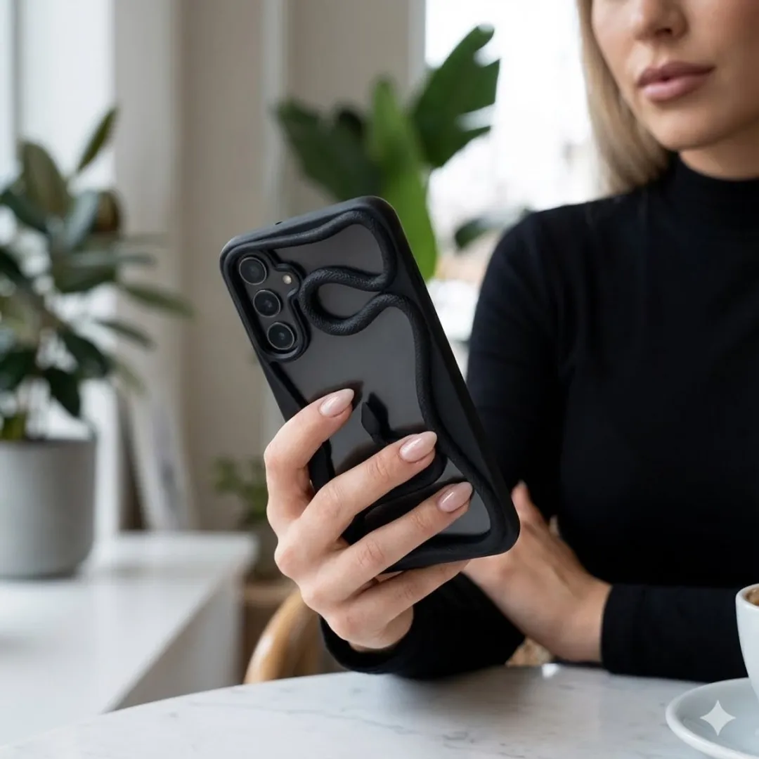 NUVEX Slang Design Hoesje Samsung Galaxy A36 - Zwart