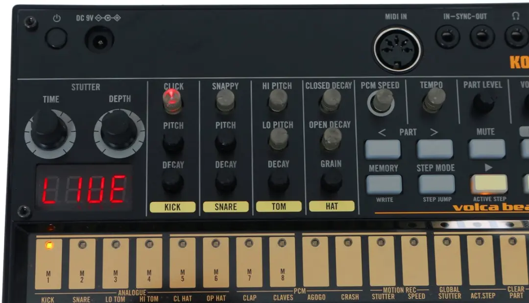 Korg volca beats drum-machine - afbeelding 4 van 6