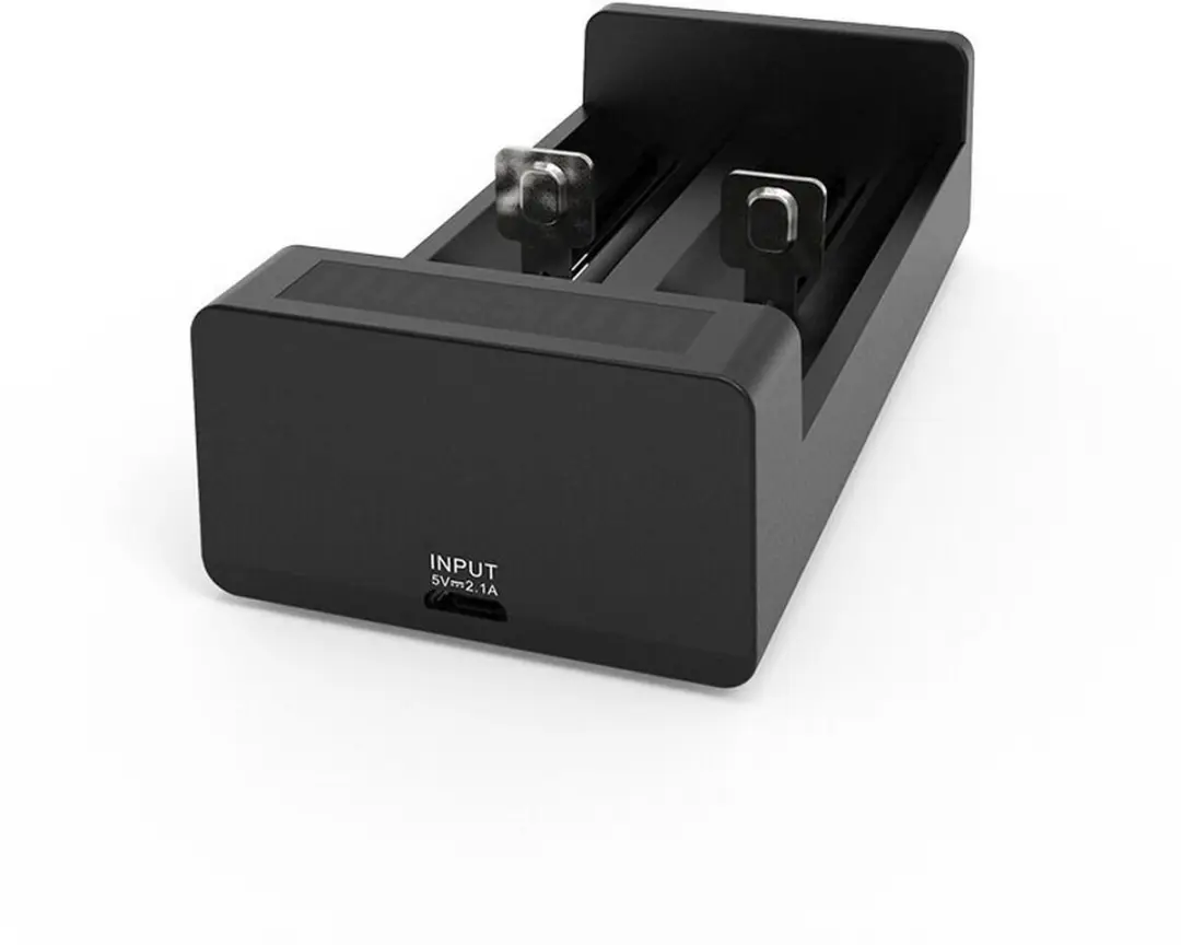 Xtar MC2+ Batterijlader - 2 Slots - Zwart - afbeelding 2 van 6