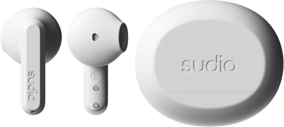 Sudio A3 True Wireless Koptelefoon - Wit - afbeelding 3 van 6