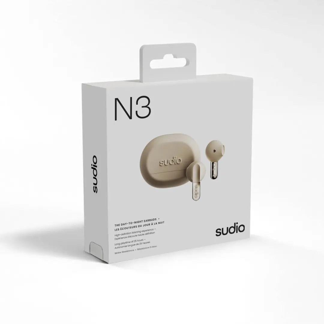 Sudio N3 N3SND Draadloze In-ear Koptelefoon - Wit - afbeelding 6 van 6