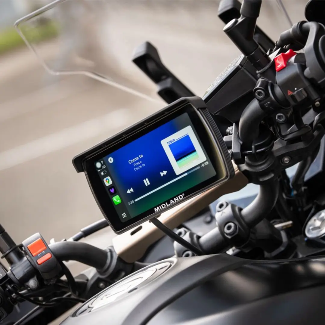 Midland BikePlay Pro C1682 Motor Multimediascherm - Zwart - afbeelding 3 van 5