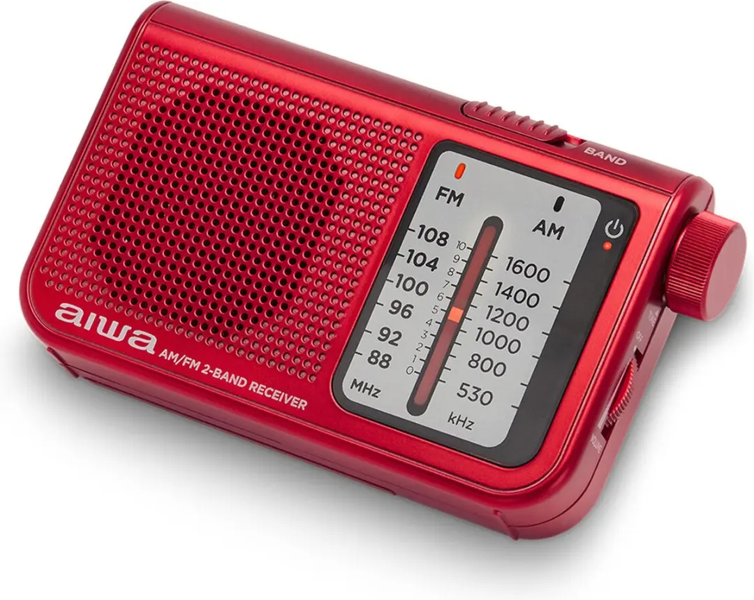Aiwa RS-55RD Transistorradio - Rood - afbeelding 3 van 6
