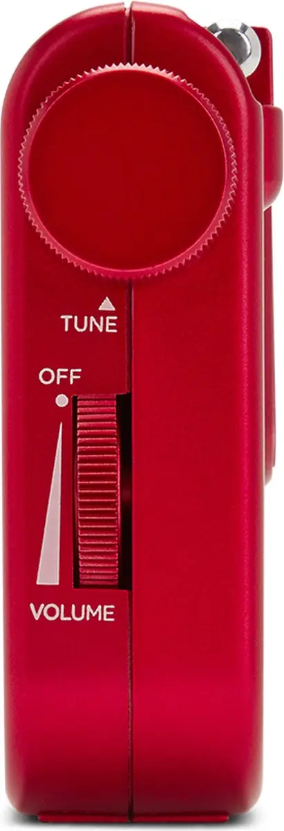 Aiwa RS-55RD Transistorradio - Rood - afbeelding 2 van 6