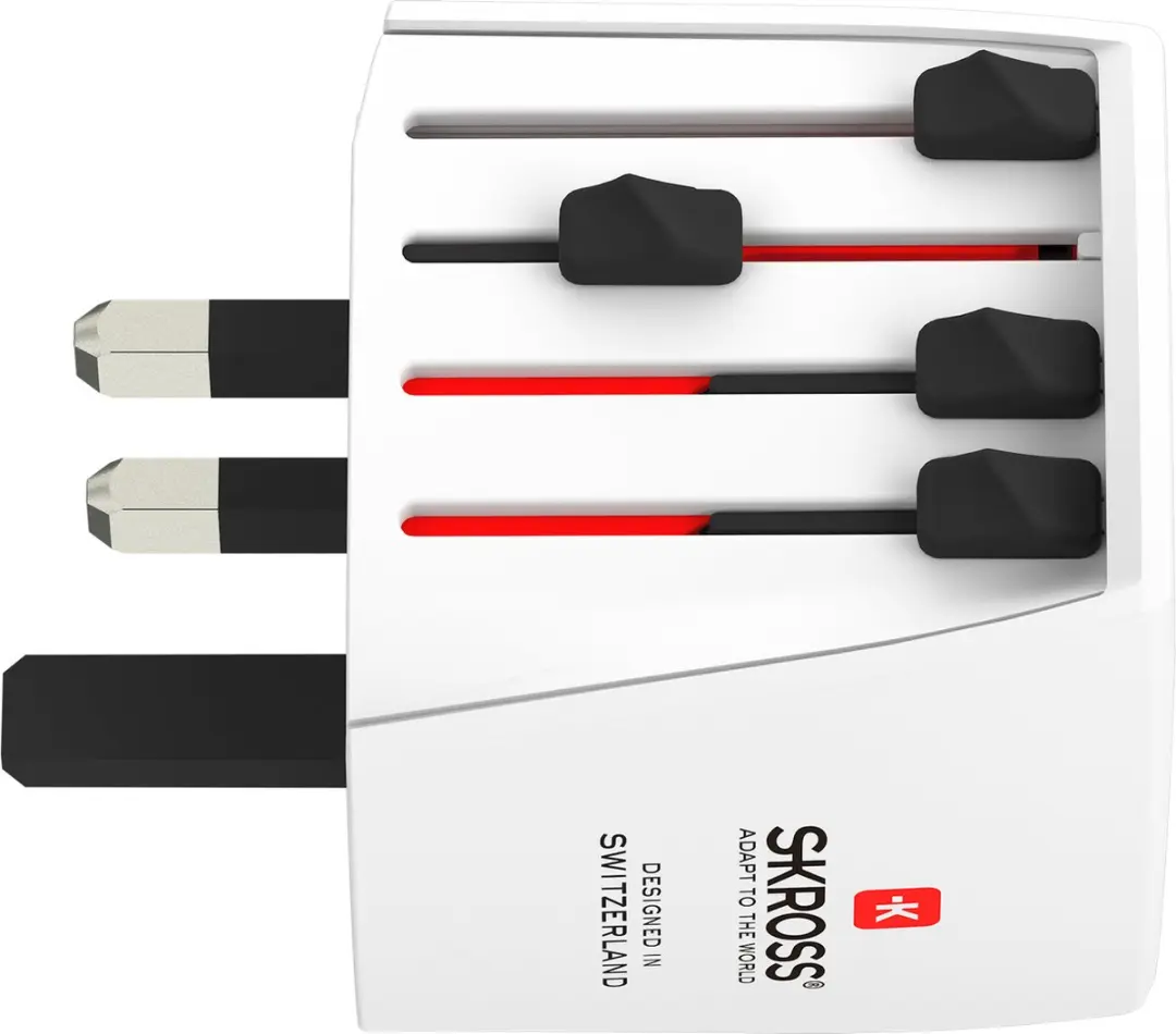 Skross MUV Micro 1.102500 Wereldreisadapter - Wit - afbeelding 3 van 6