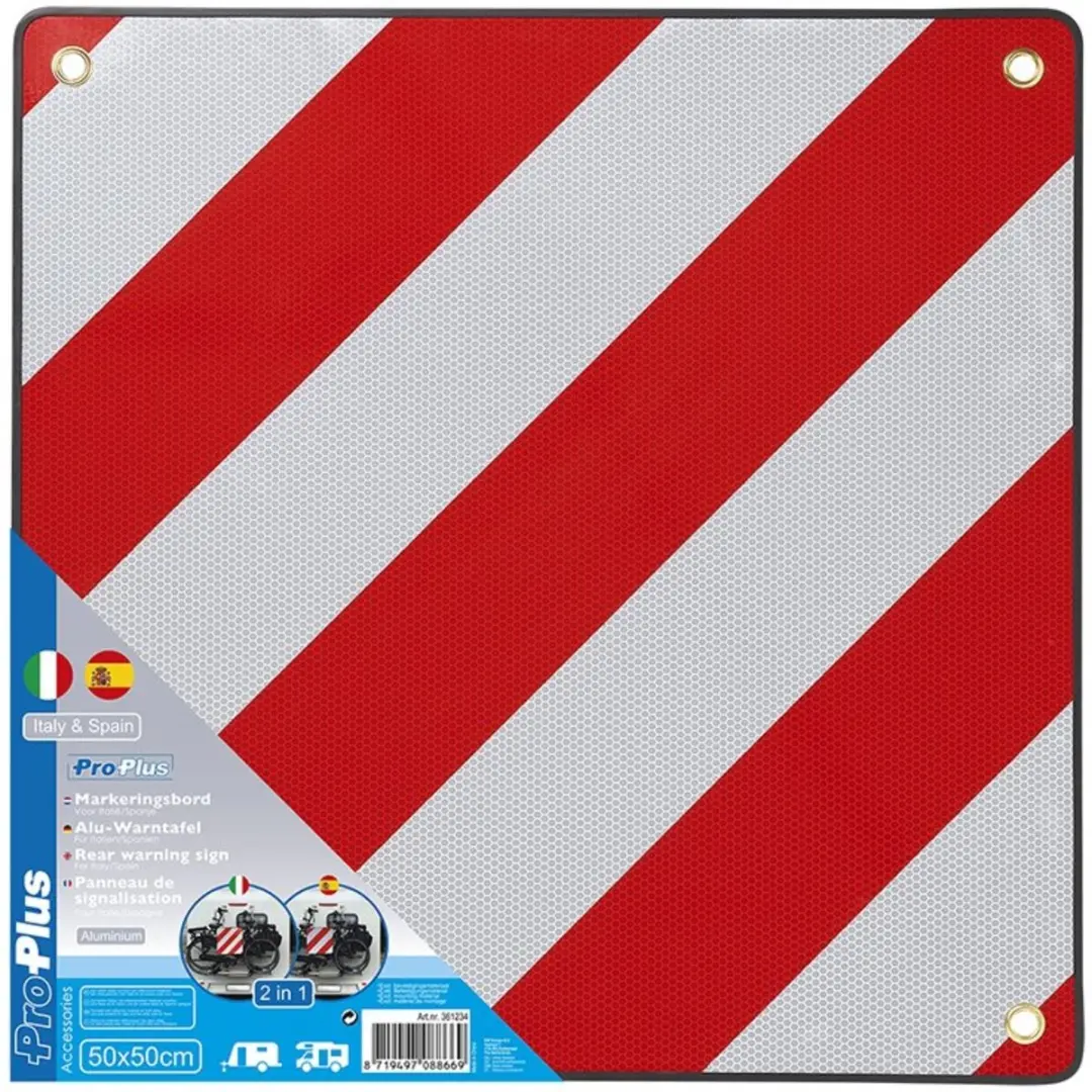 ProPlus Markeringsbord - Aluminium - 50x50cm - afbeelding 5 van 6