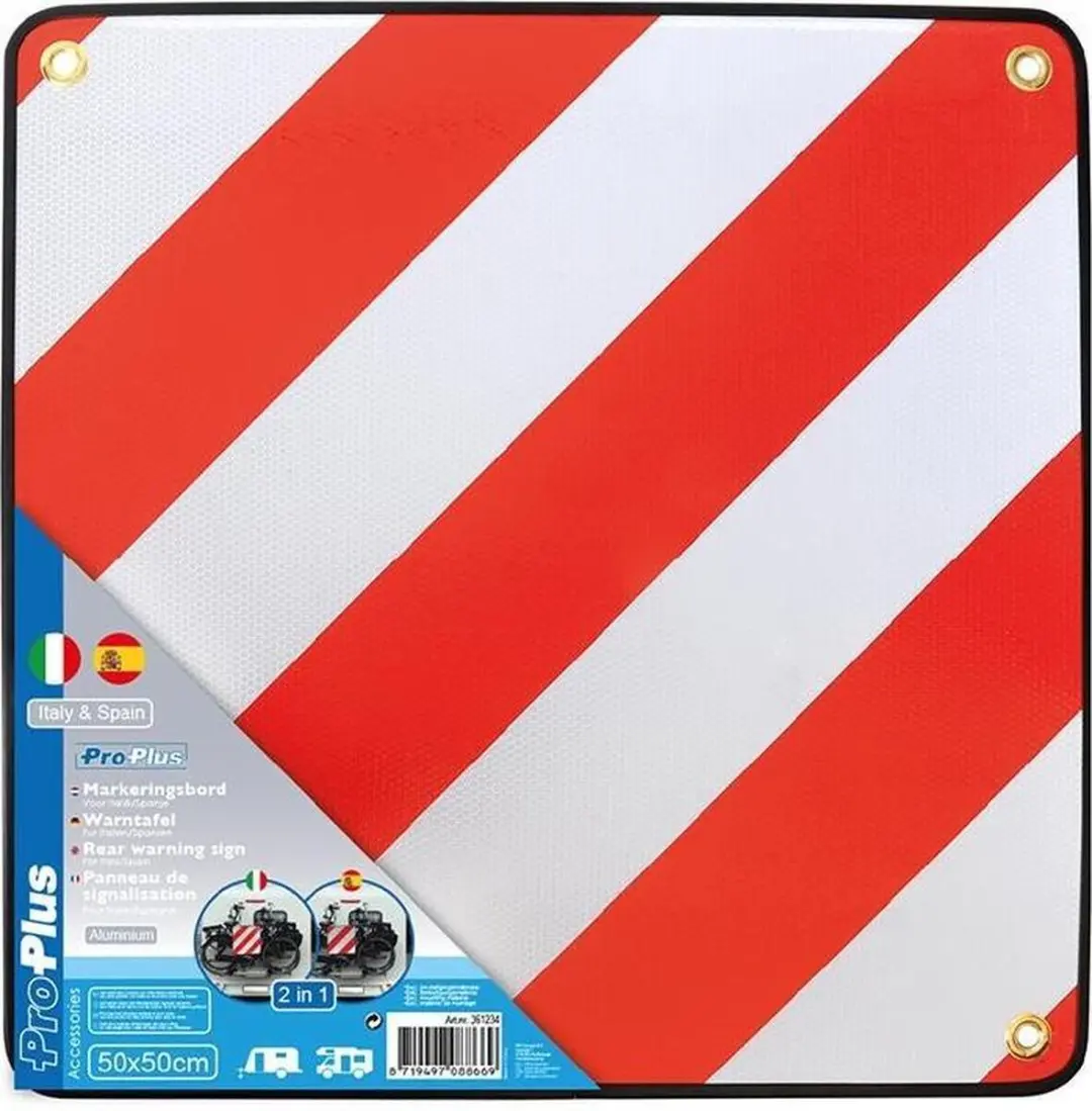 ProPlus Markeringsbord - Aluminium - 50x50cm - afbeelding 4 van 6