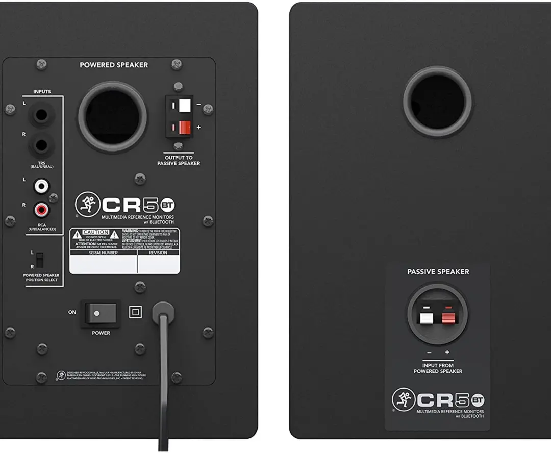 Mackie CR5BT Actieve Studiomonitor - Zwart - afbeelding 2 van 6