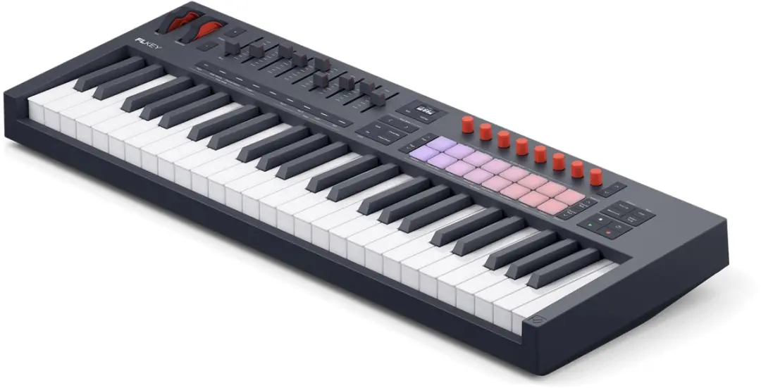Novation FLkey 49 MK2 MIDI Keyboard Controller - Zwart - afbeelding 2 van 6