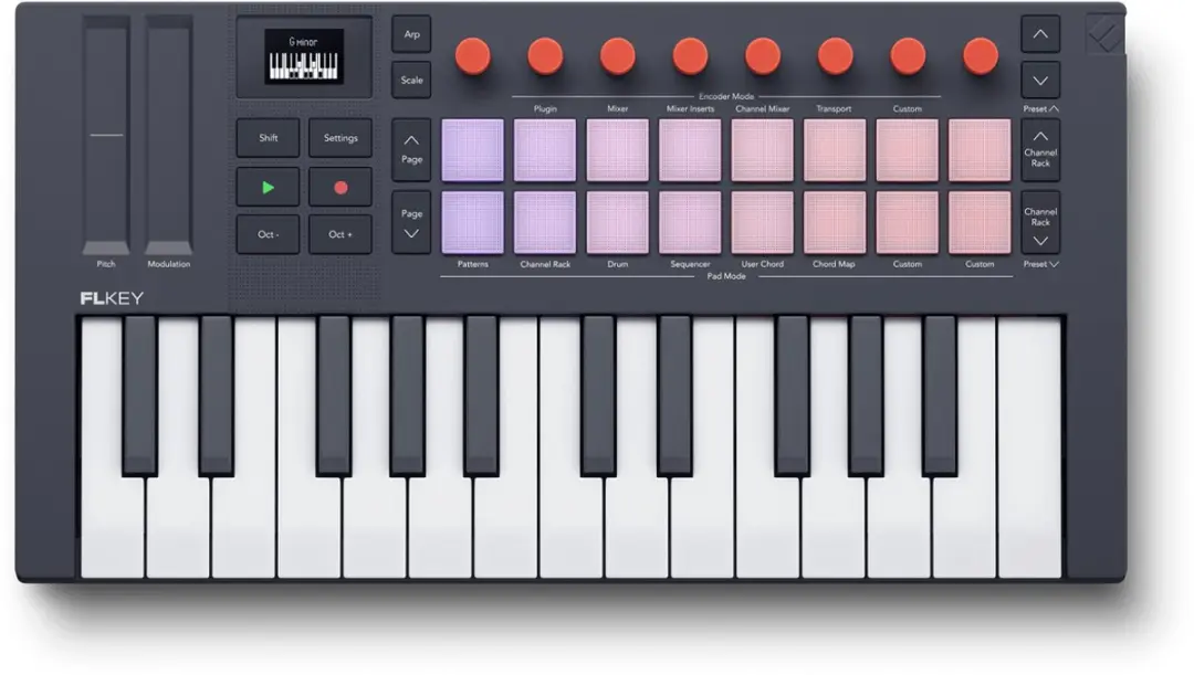 Novation FLkey Mini 25 MK2 MIDI Keyboard Controller