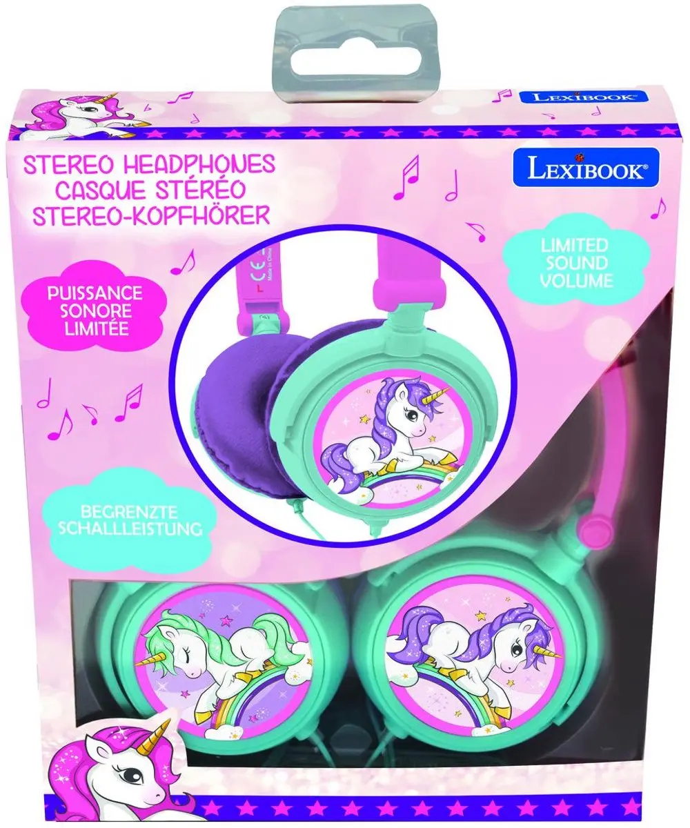 Lexibook Unicorn Opvouwbare Koptelefoon - Roze - afbeelding 4 van 6