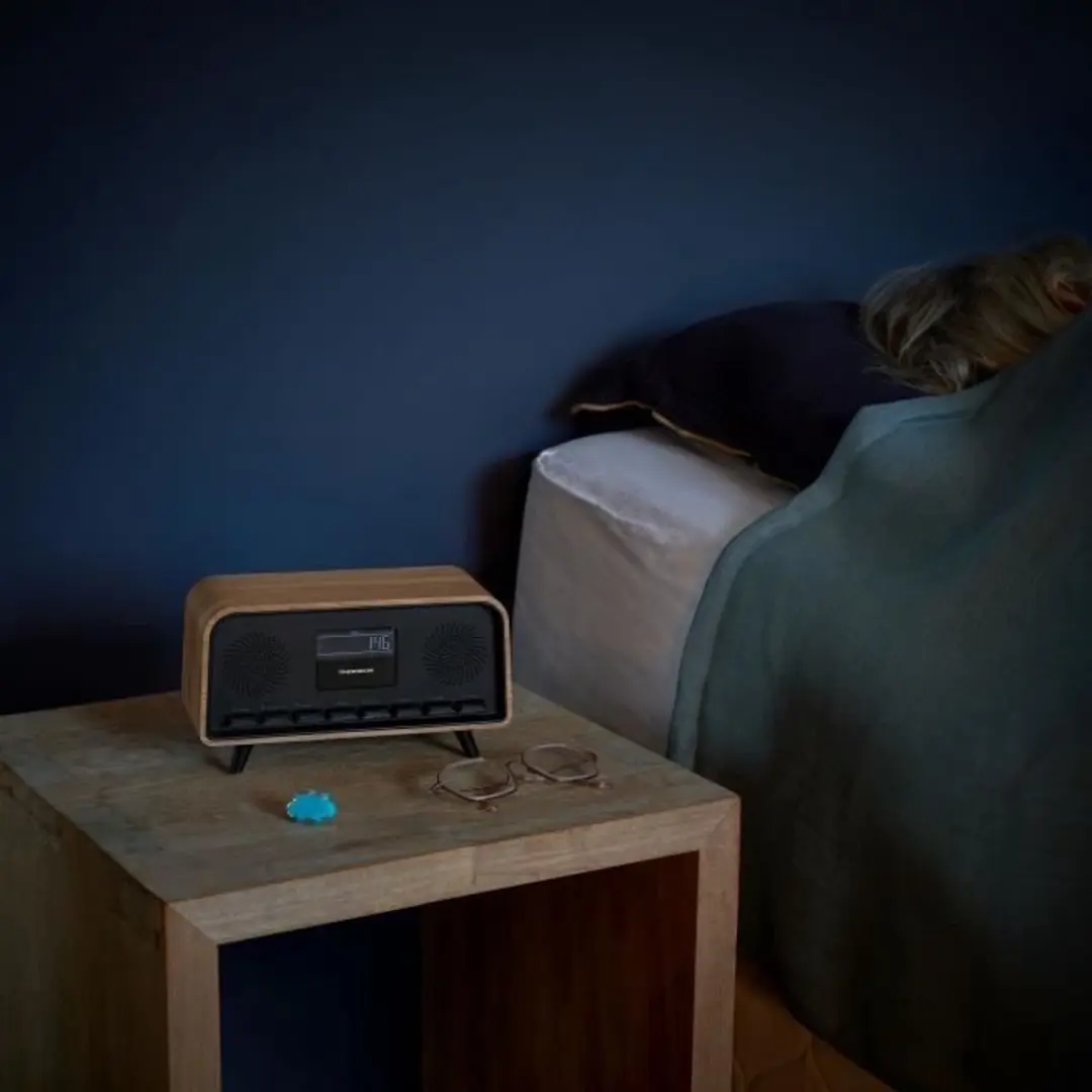 Thomson Vintage Cosy Bluetooth Wekkerradio - 30W - Zwart - afbeelding 4 van 6