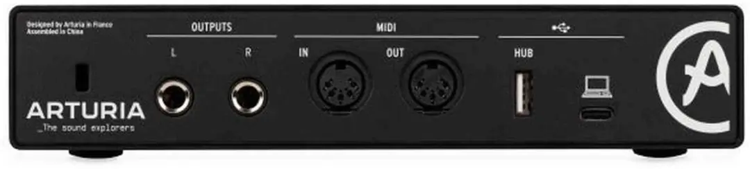 Arturia MiniFuse 2 800102 USB-C Audio Interface - Zwart - afbeelding 3 van 3