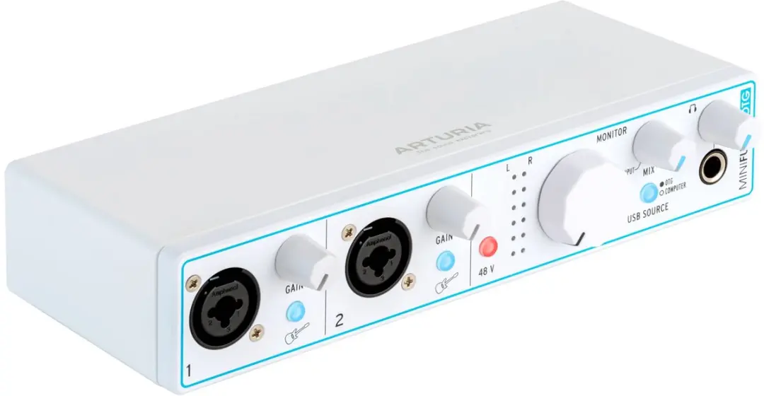 Arturia MiniFuse 2 OTG Draagbare USB-C Audio Interface
