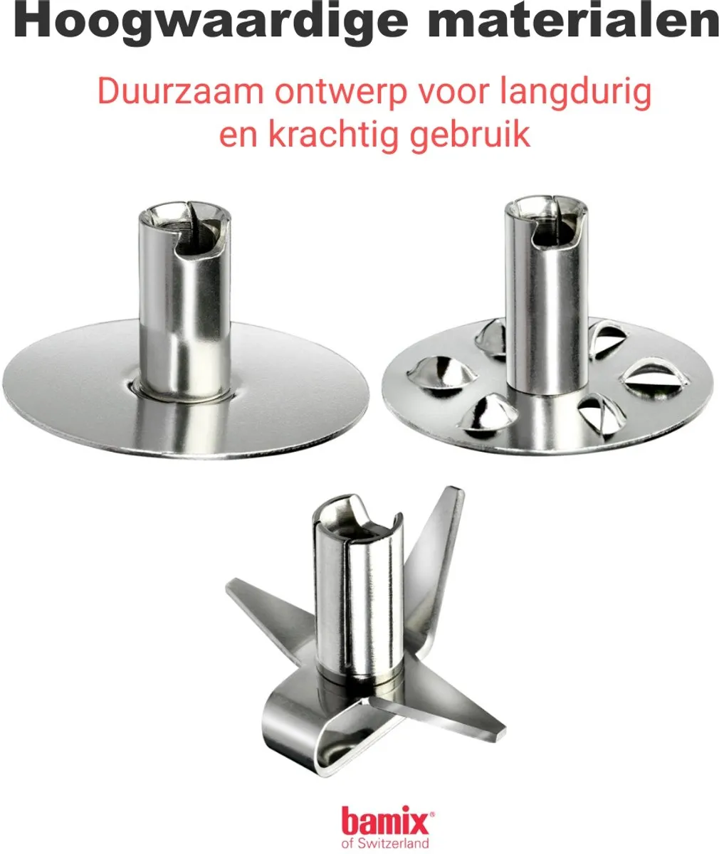 Bamix SwissLine M200 Staafmixer - 200W - Wit