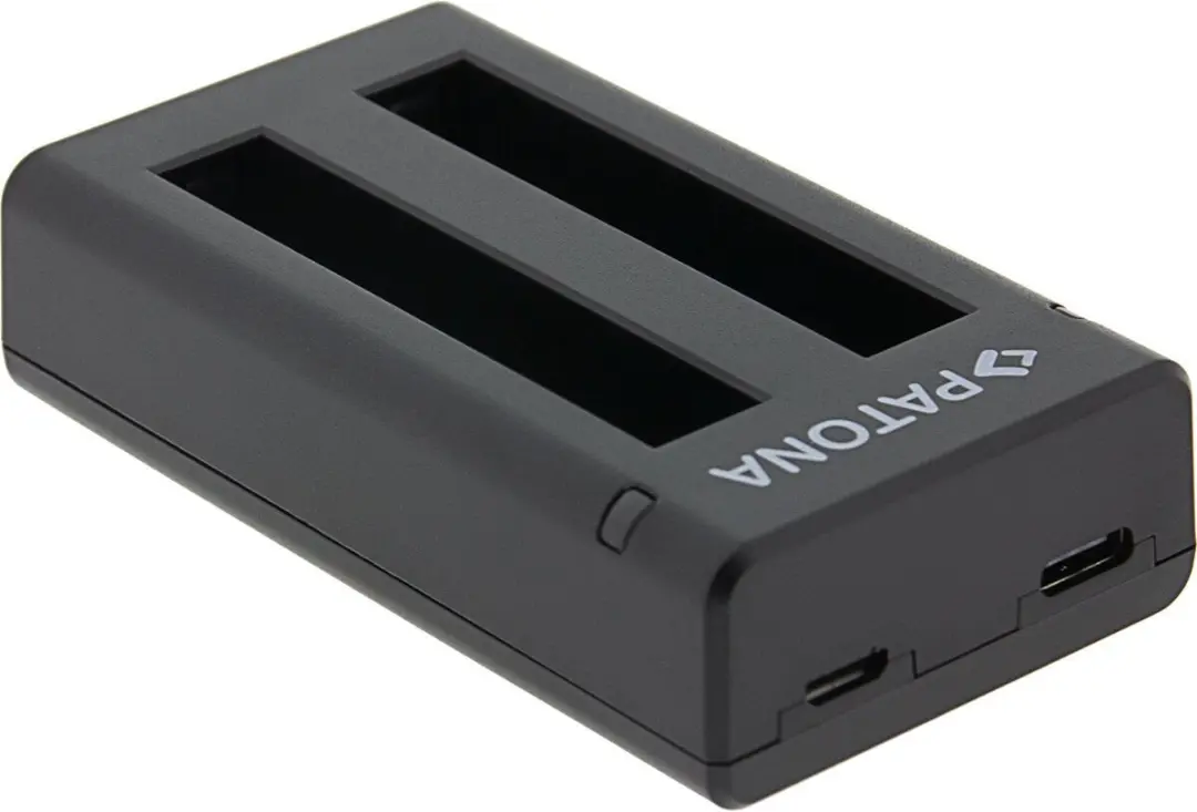 Patona Insta360 X3 Dual USB Lader - Zwart - afbeelding 2 van 2