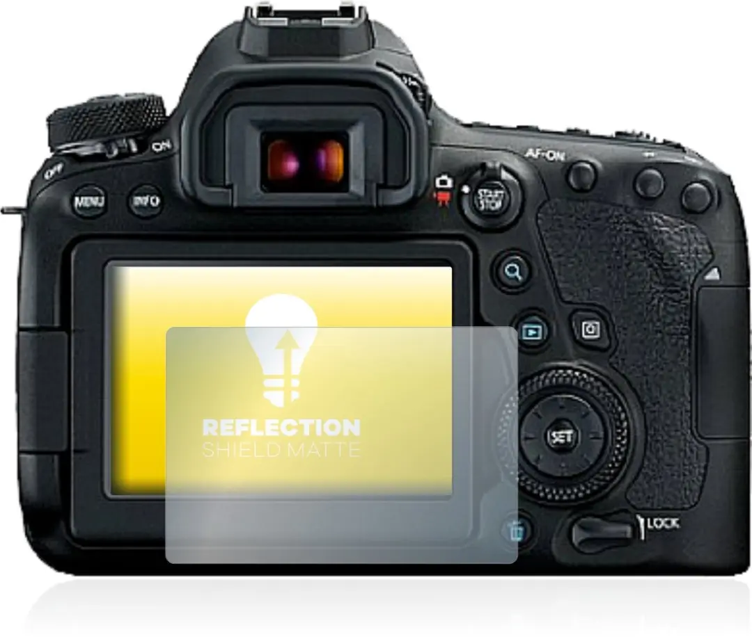 upscreen Screenprotector Canon EOS 6D Mark II - Matte - afbeelding 5 van 6