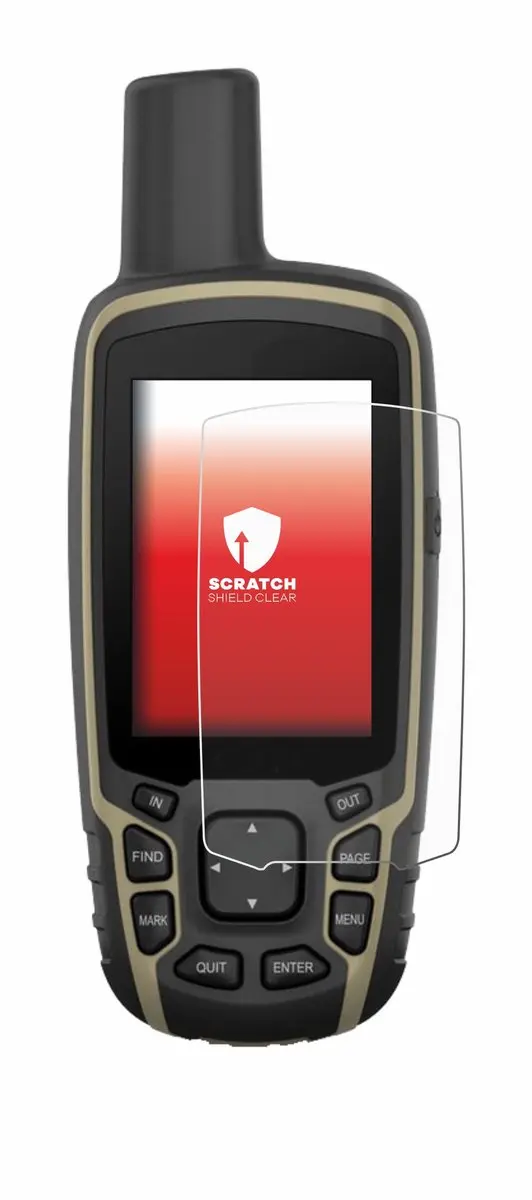 upscreen Screenprotector Garmin GPSMAP 65s - Transparant - afbeelding 5 van 6