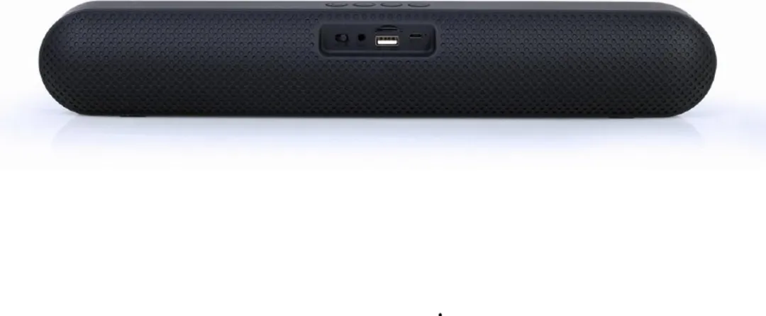 GMB-Audio Bluetooth Soundbar met LED Lichteffecten, Zwart – Draadloos Streamen, Krachtige Bas, Meerdere Input Opties, Lange Batterijduur, Compact Ontwerp voor Gaming en Thuisbioscoop