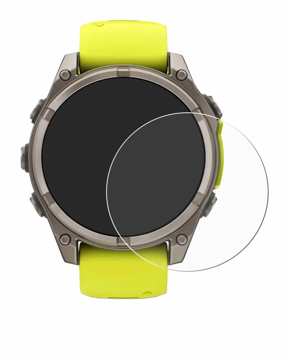 upscreen Screenprotector Garmin Fenix 8 Solar 47mm - afbeelding 5 van 6