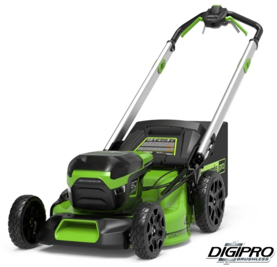Greenworks GD60LM46SP Zelfaangedreven Grasmaaier - 7 standen - 55L