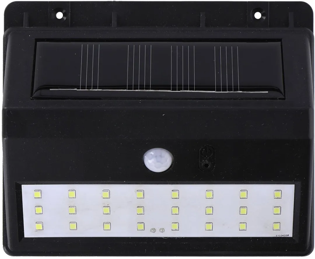Grundig Solar Wandlamp Zwart - Met Schemersensor