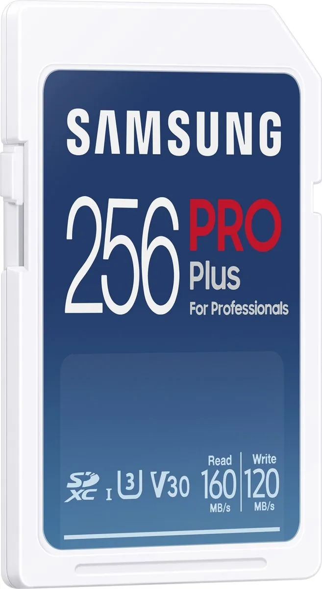 Samsung Pro Plus SDXC Geheugenkaart 256GB