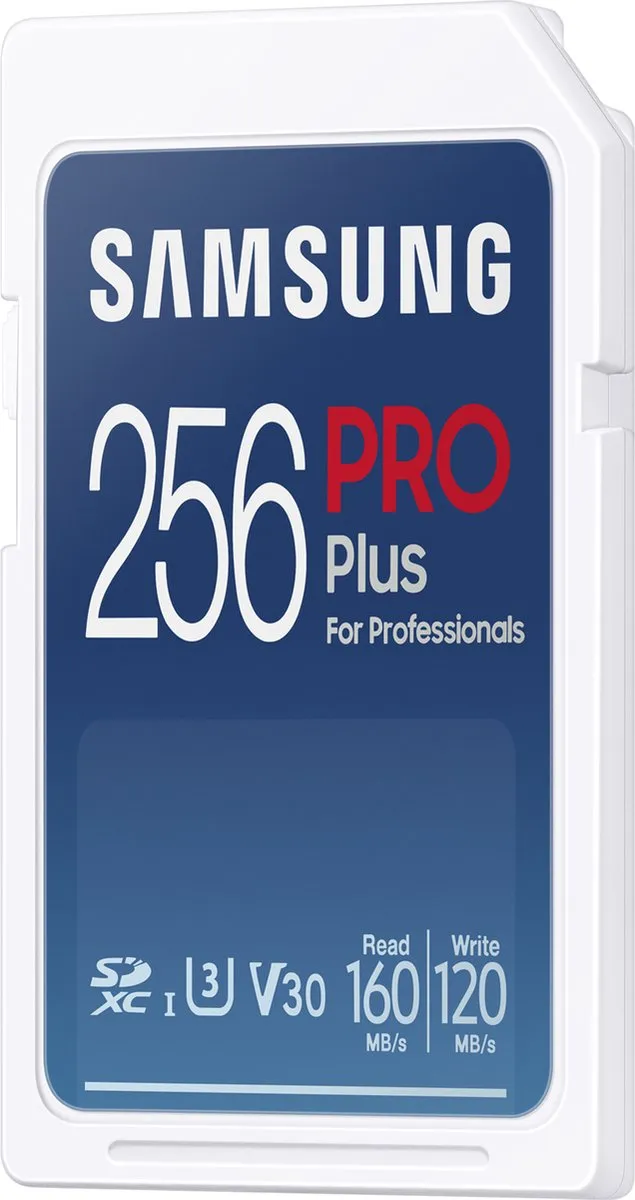 Samsung Pro Plus SDXC Geheugenkaart 256GB