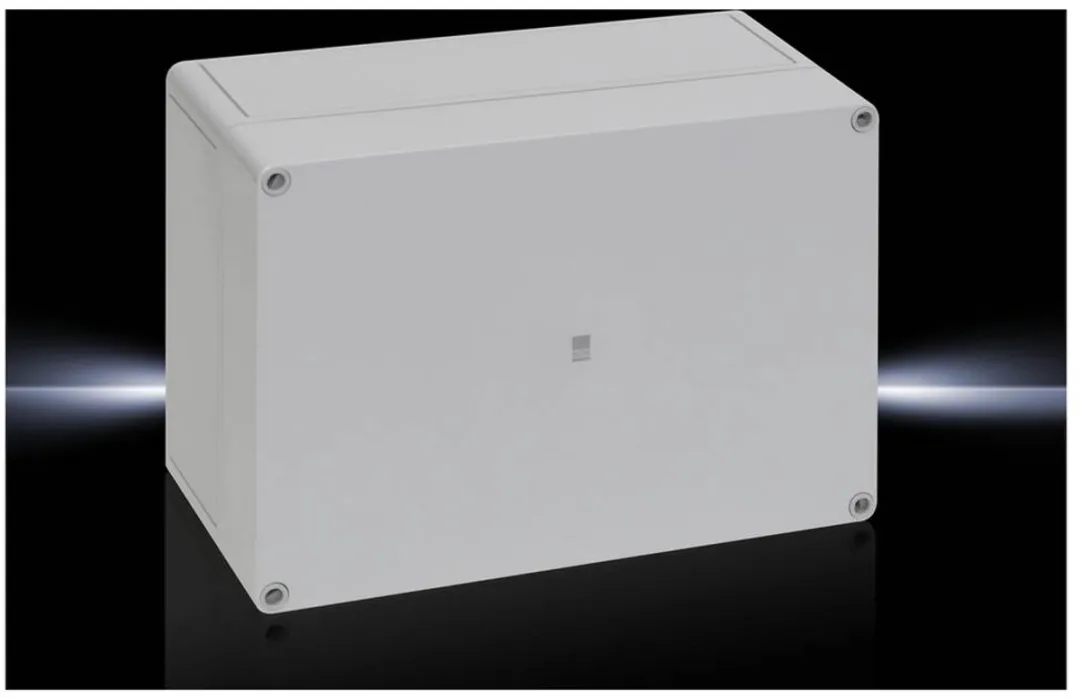 Rittal PK 9521.000 Installatiebehuizing - 254x180x111mm Grijs-wit