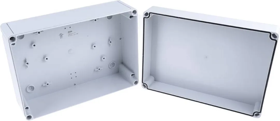 Rittal PK 9521.000 Installatiebehuizing - 254x180x111mm Grijs-wit