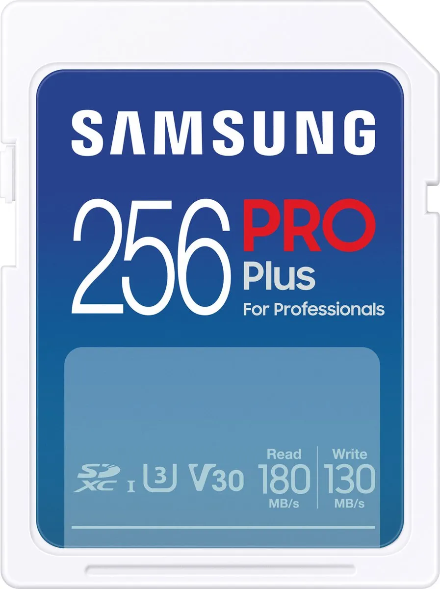 Samsung PRO Plus SD-kaart 256GB