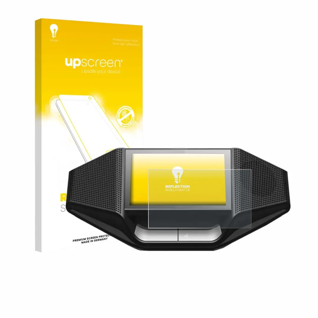 upscreen - Screenprotector voor Bosch Wireless discussion DCNM-WDE - Folie Beschermfolie anti glare matte