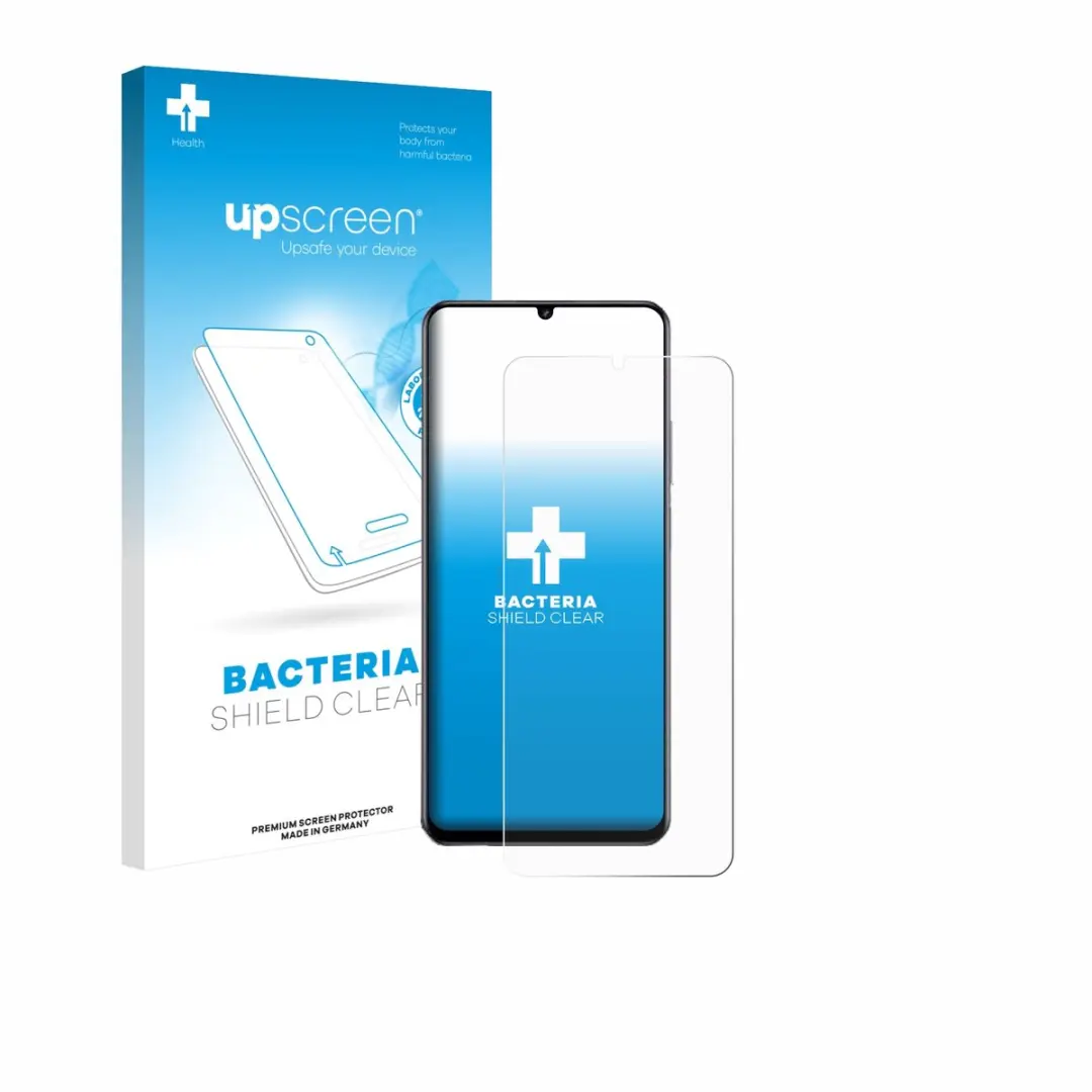 upscreen - Screenprotector voor realme Note 70 - Folie Beschermfolie transparant antibacterieel