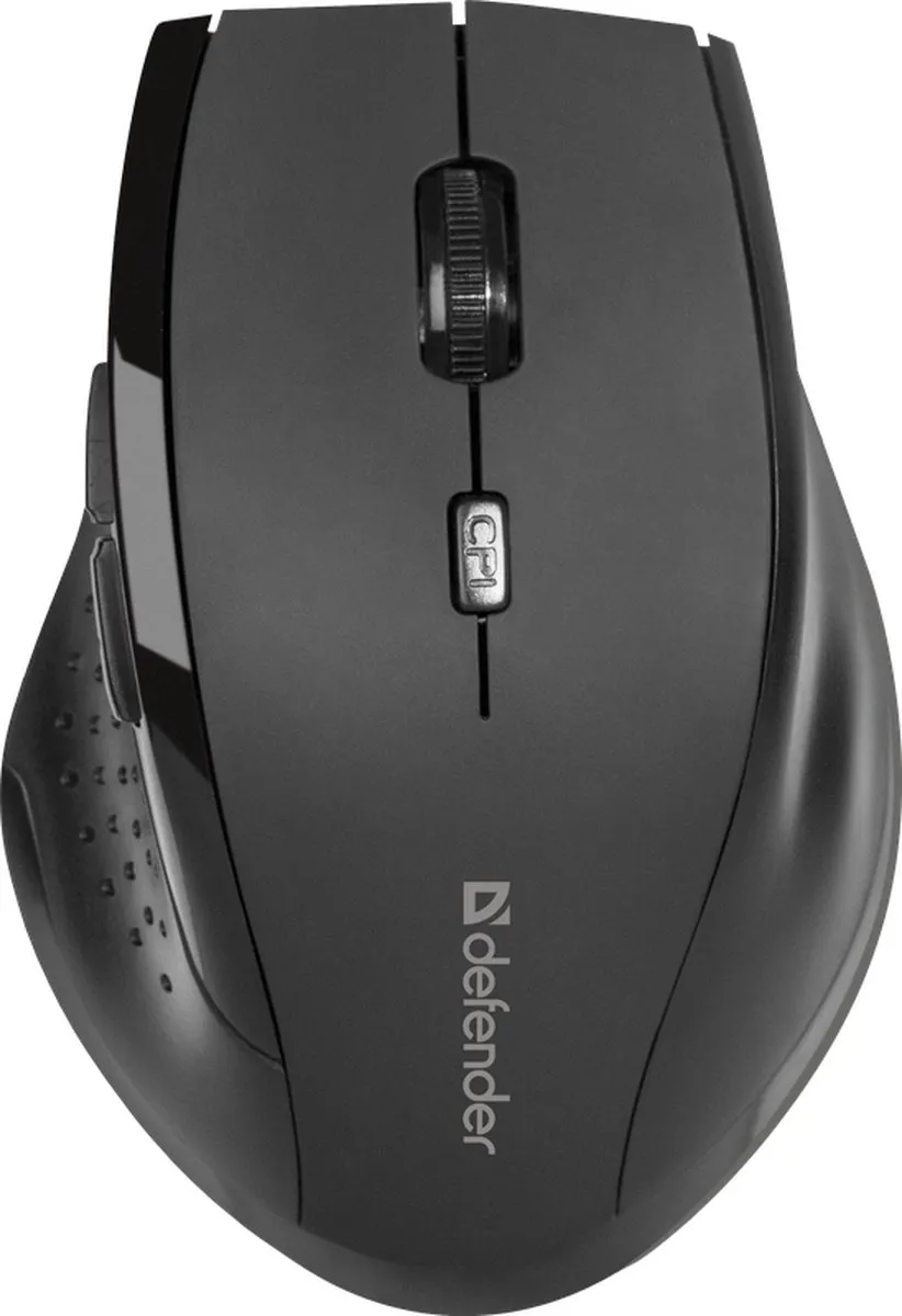 Defender ACCURA MM-365 Draadloze Muis - 1600 DPI - Zwart - afbeelding 3 van 6