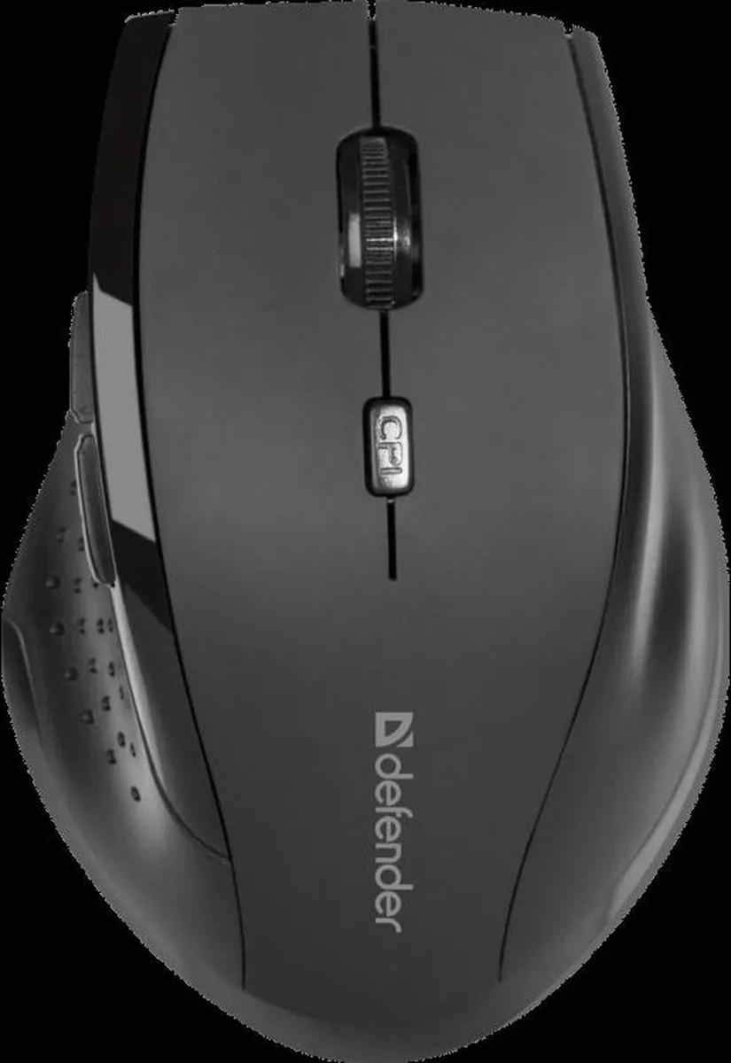 Defender ACCURA MM-365 Draadloze Muis - 1600 DPI - Zwart - afbeelding 5 van 6