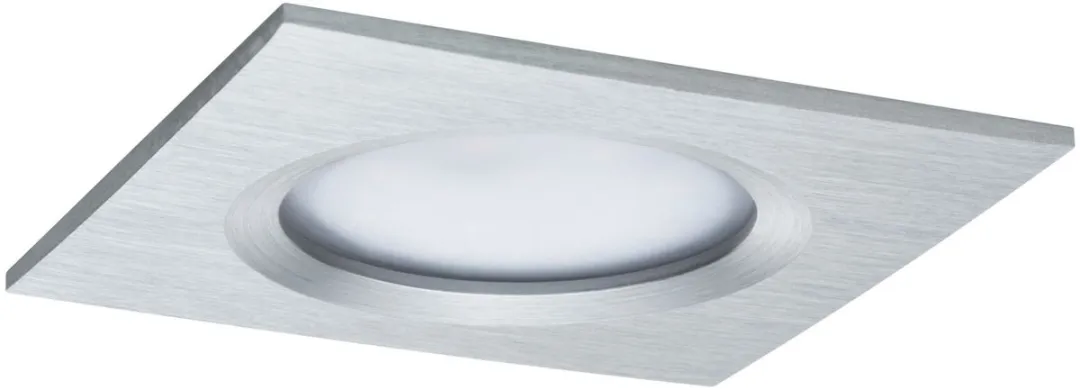 Paulmann Nova Plus Coin Basisset LED-inbouwlamp 3x6W 470lm 2700K - 78x78mm Alu