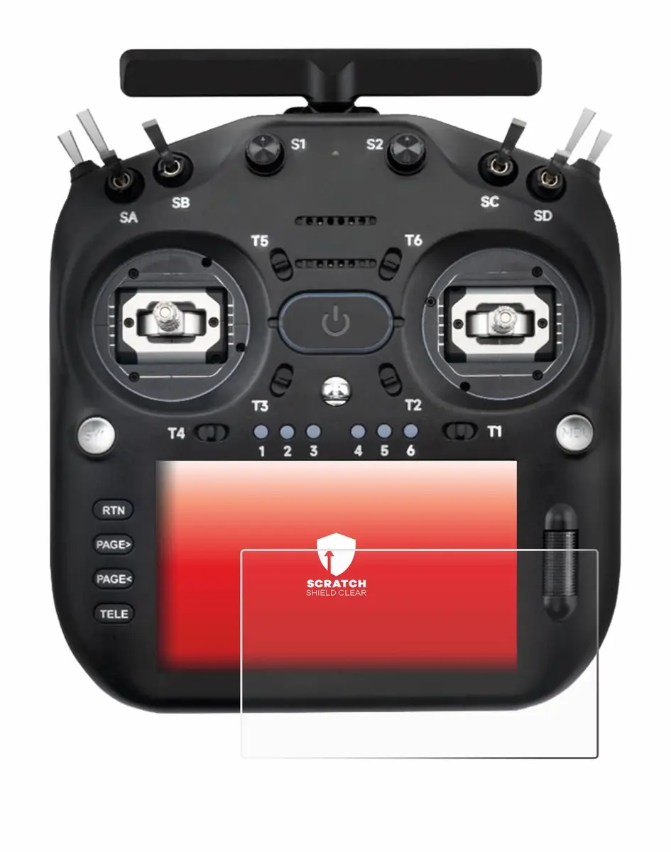 upscreen Screenprotector Radiomaster TX16S MK3 - Transparant - afbeelding 5 van 6