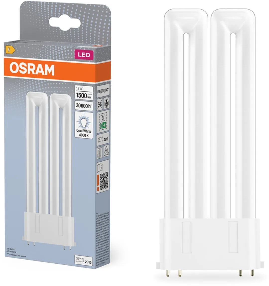 Osram LED-lamp 2G10 12W Neutraalwit - 4000K - Helder