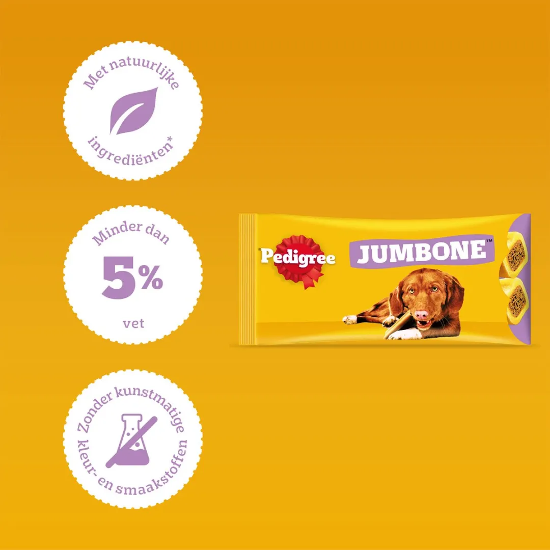 Pedigree Jumbone Medium Hondensnacks - 24 Stuks