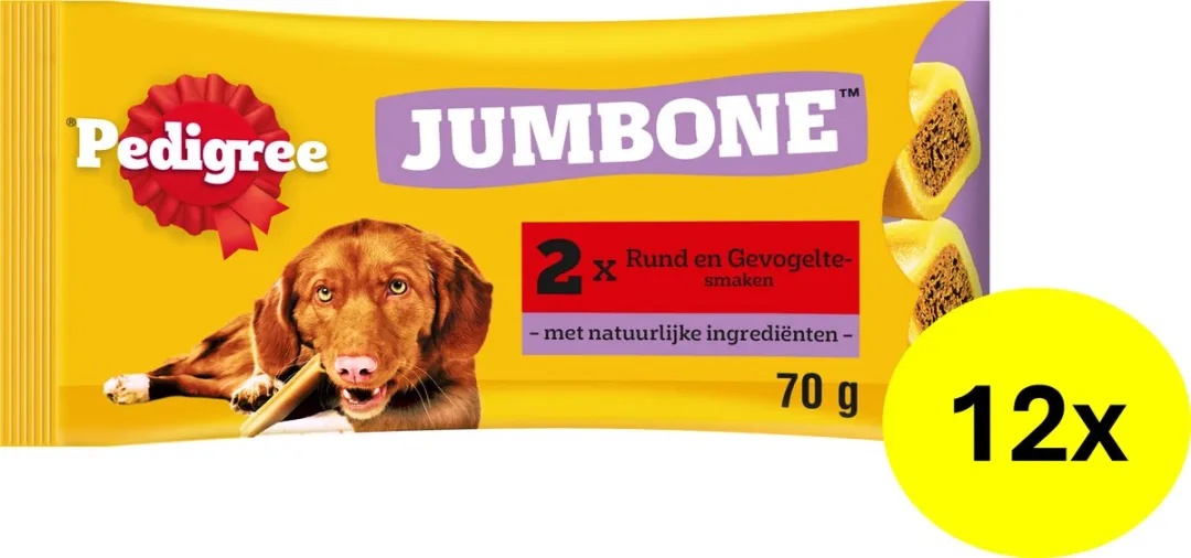 Pedigree Jumbone Medium Hondensnacks - 24 Stuks