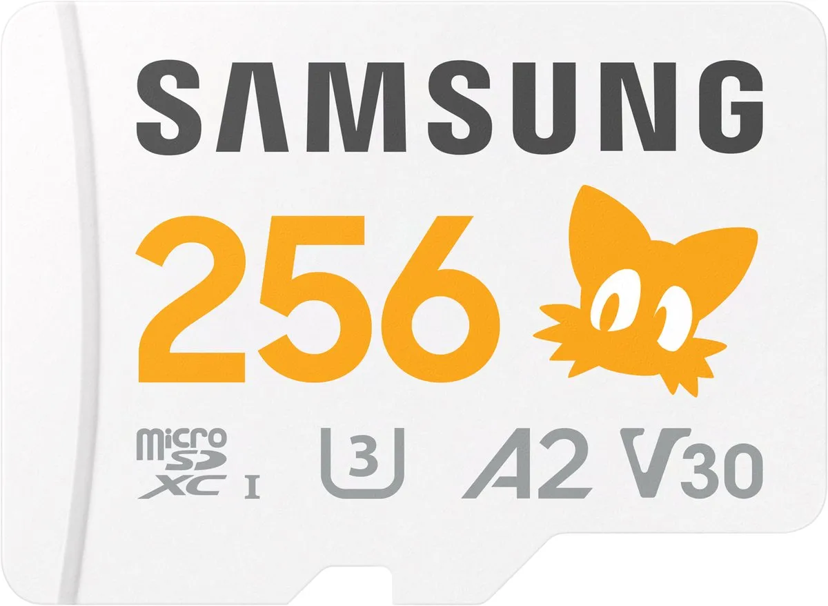 Samsung Sonic the Hedgehog™ PRO Plus - microSD Card - 256GB