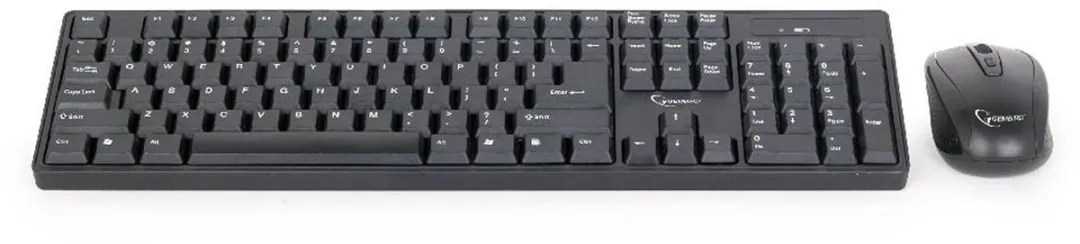 Gembird KBS-W-01 Draadloze Desktopset - Zwart
